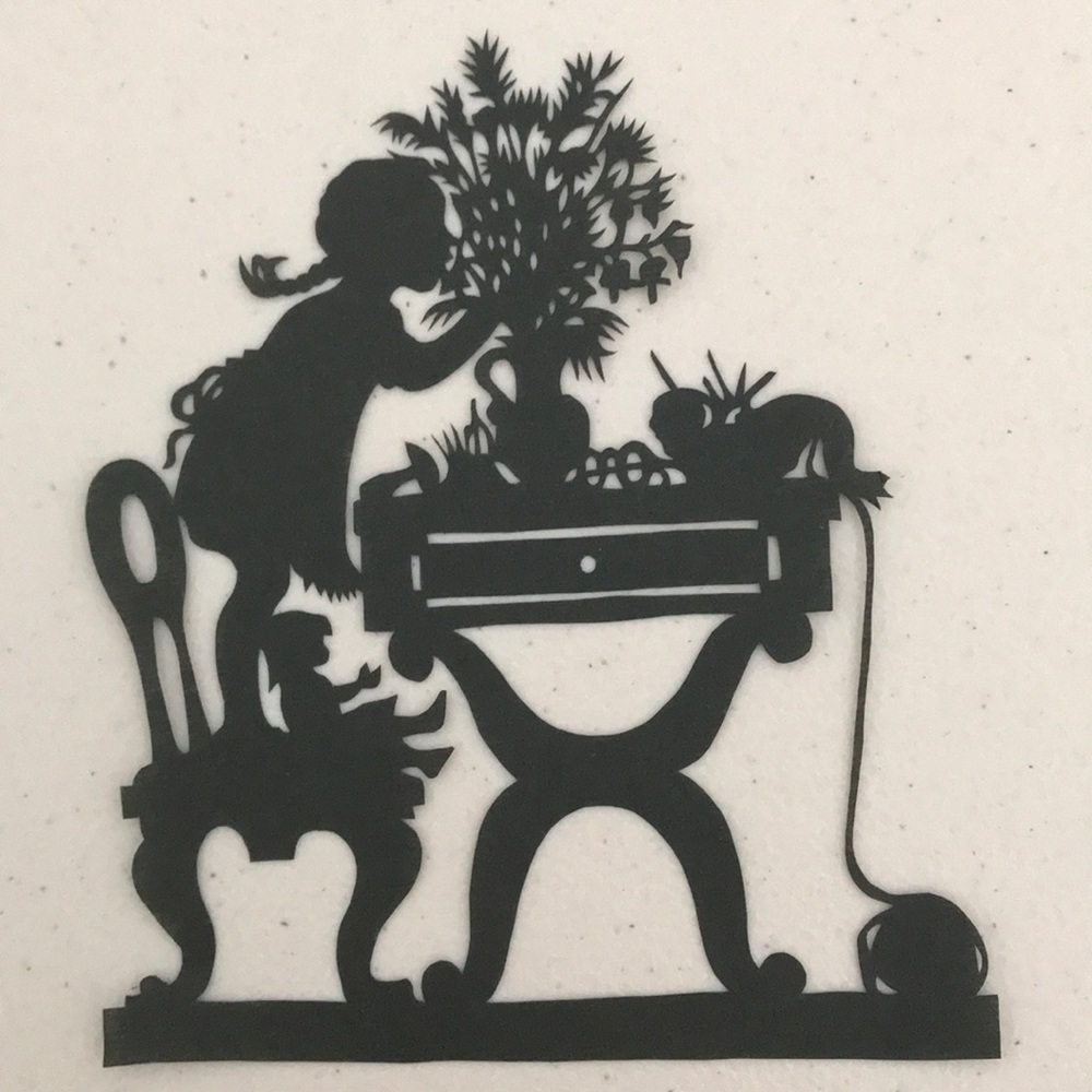 💖 Handmade PaperCut Silhouette Scherenschn…